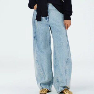 Tibi Acid Wash Sid Jeans Size 32